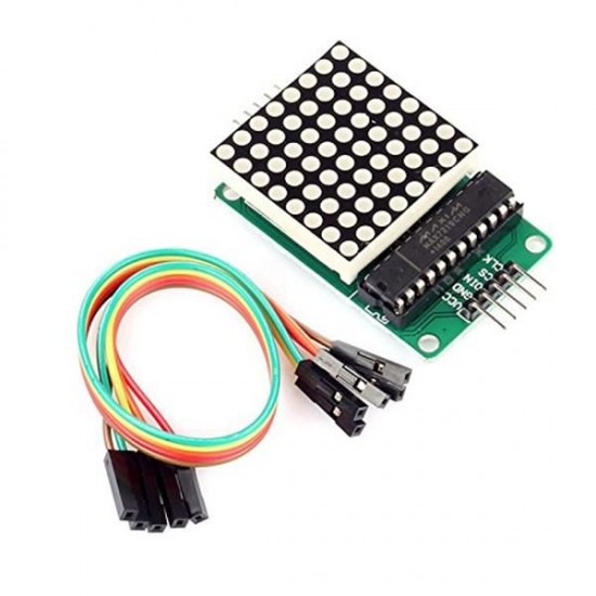 Red LED Dot Matrix Display Module MAX7219