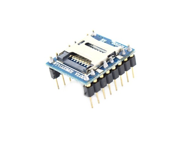 Mini SD Card MP3 Sound Module Voice Player Module  WTV020SD