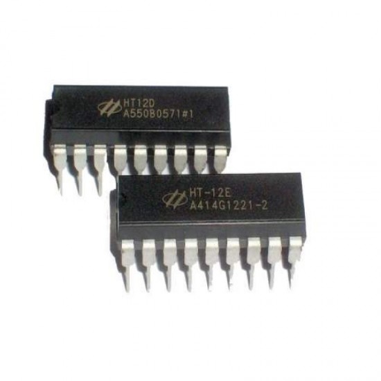 HT12E + HT12D Remote Control RF433 IC