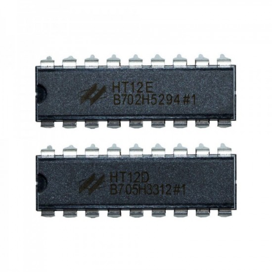 HT12E + HT12D Remote Control RF433 IC