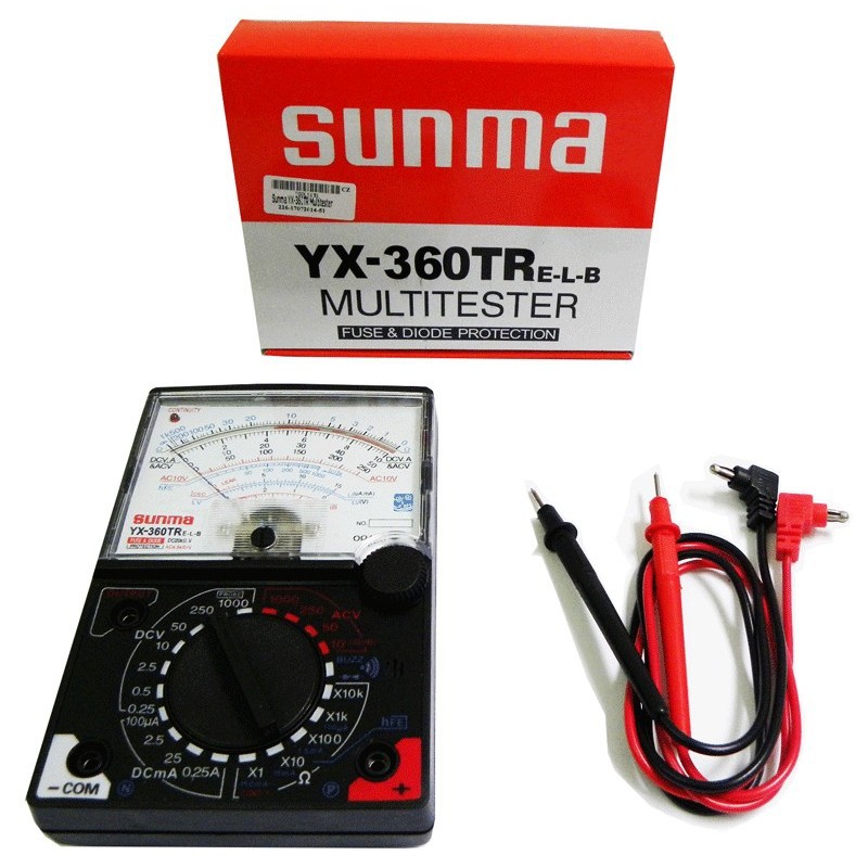 Sunma Analog Multitester -YX-360TR E-L-B 