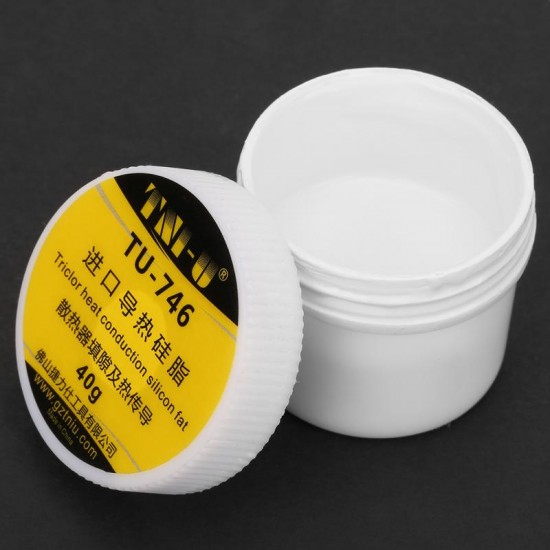 Thermal Conductive Grease Paste Silicone Compound for CPU GPU Heatsink White