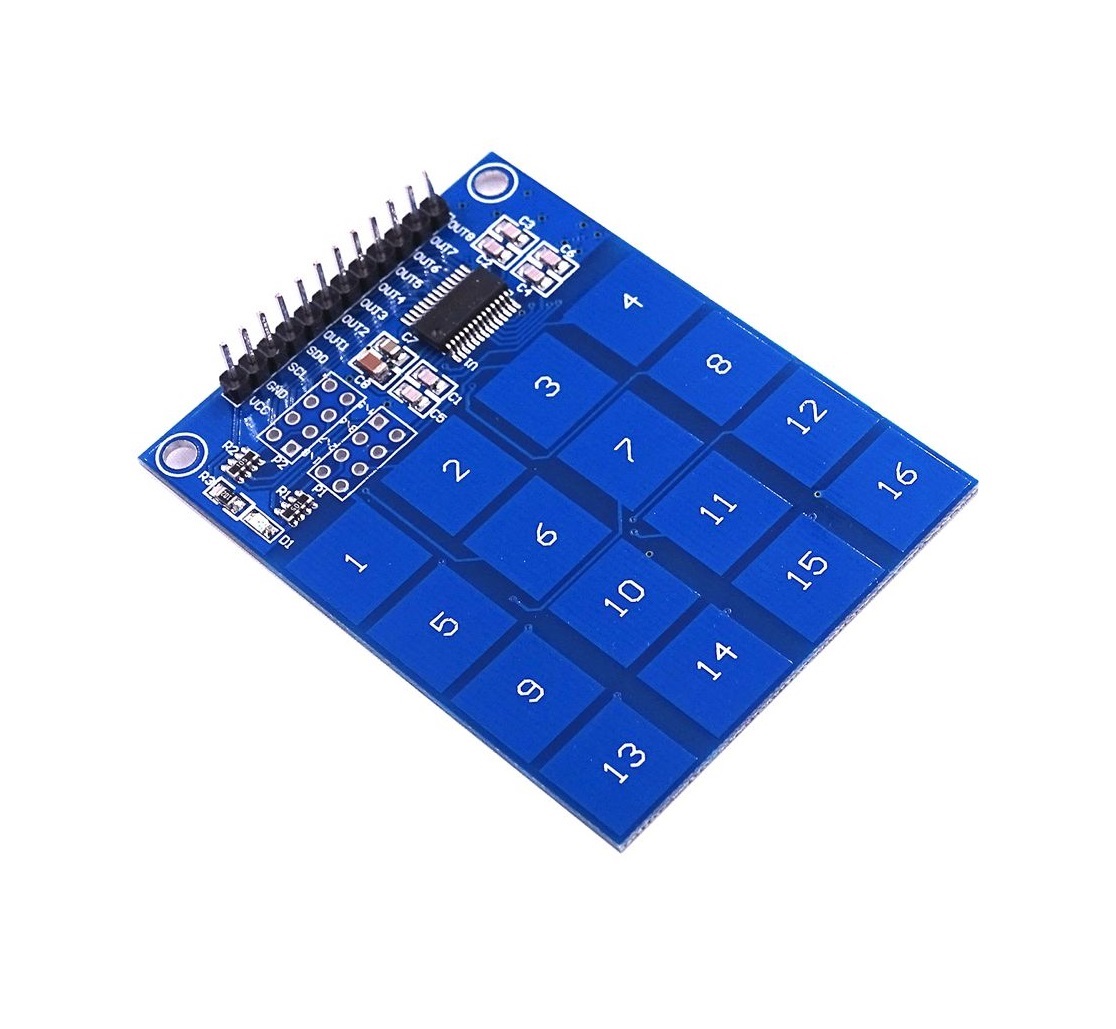 Touch Keypad TTP229 for Arduino 4 X 4 Capacitive 