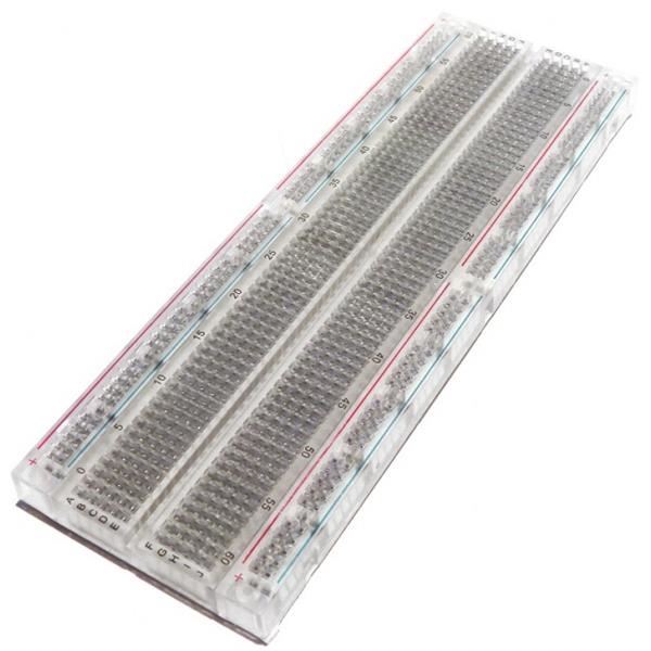 Transparent Breadboard 830 Tie-point Solderless Prototype Board