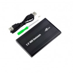USB External Portable ATA IDE 2.5 Hard Drive Enclosure Case