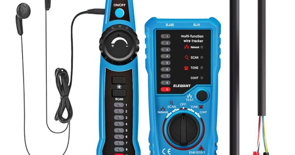Wire Tracker and Ethernet LAN Network Cable Tester for Network Cable ...